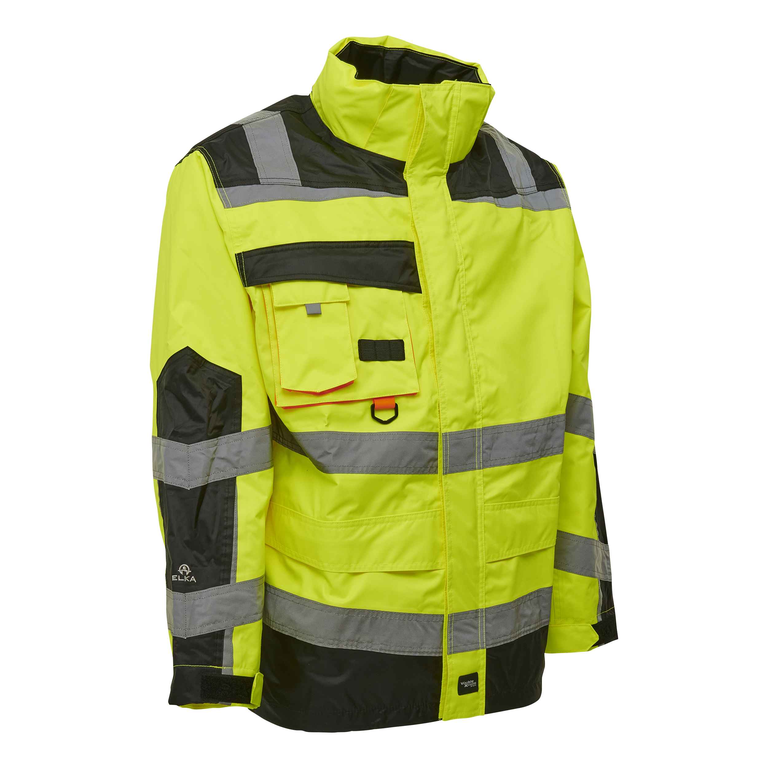 Visible Xtreme Oxford regnjakke med reflekser - Billede 4