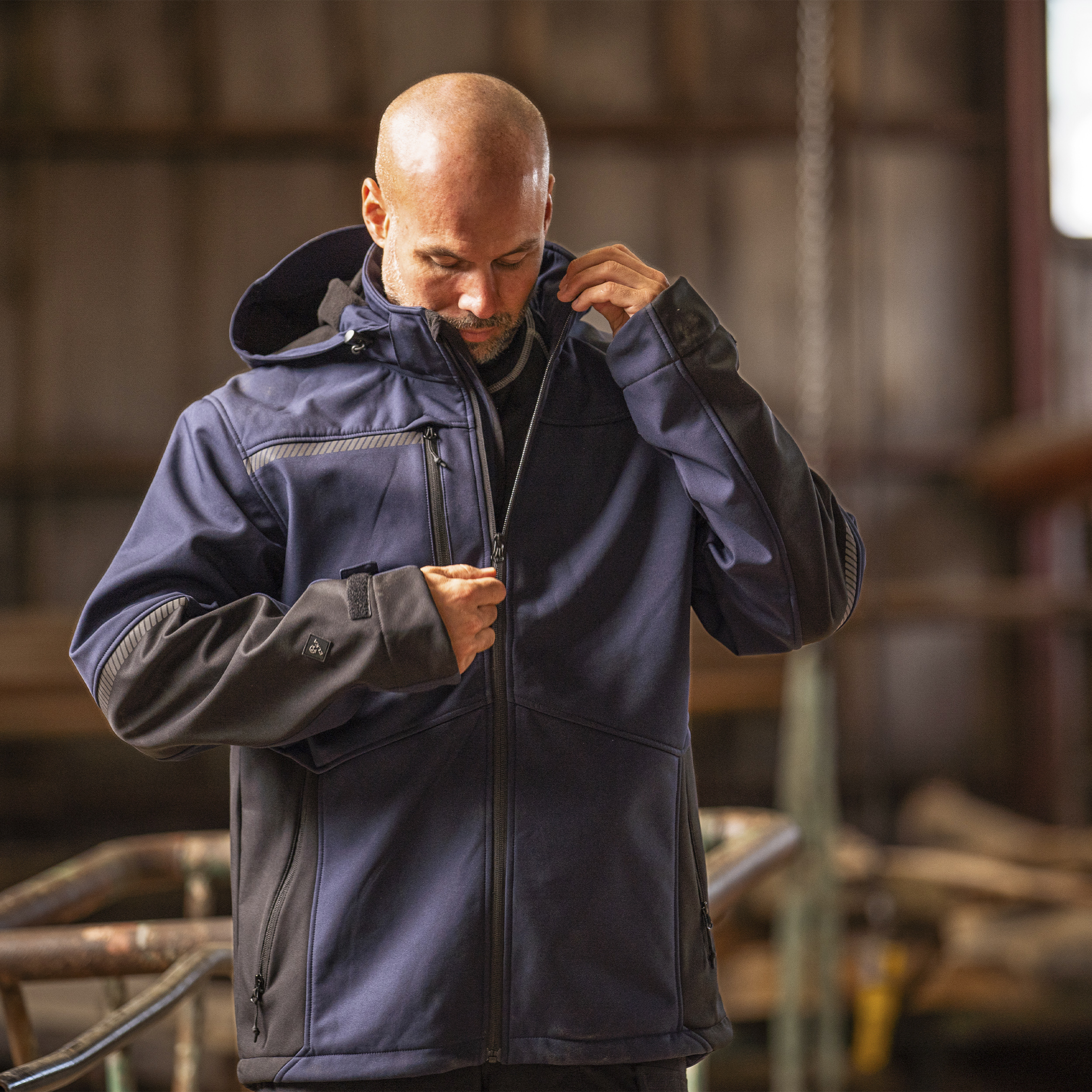 Working Xtreme Recycled Softshell jakke - Billede 5