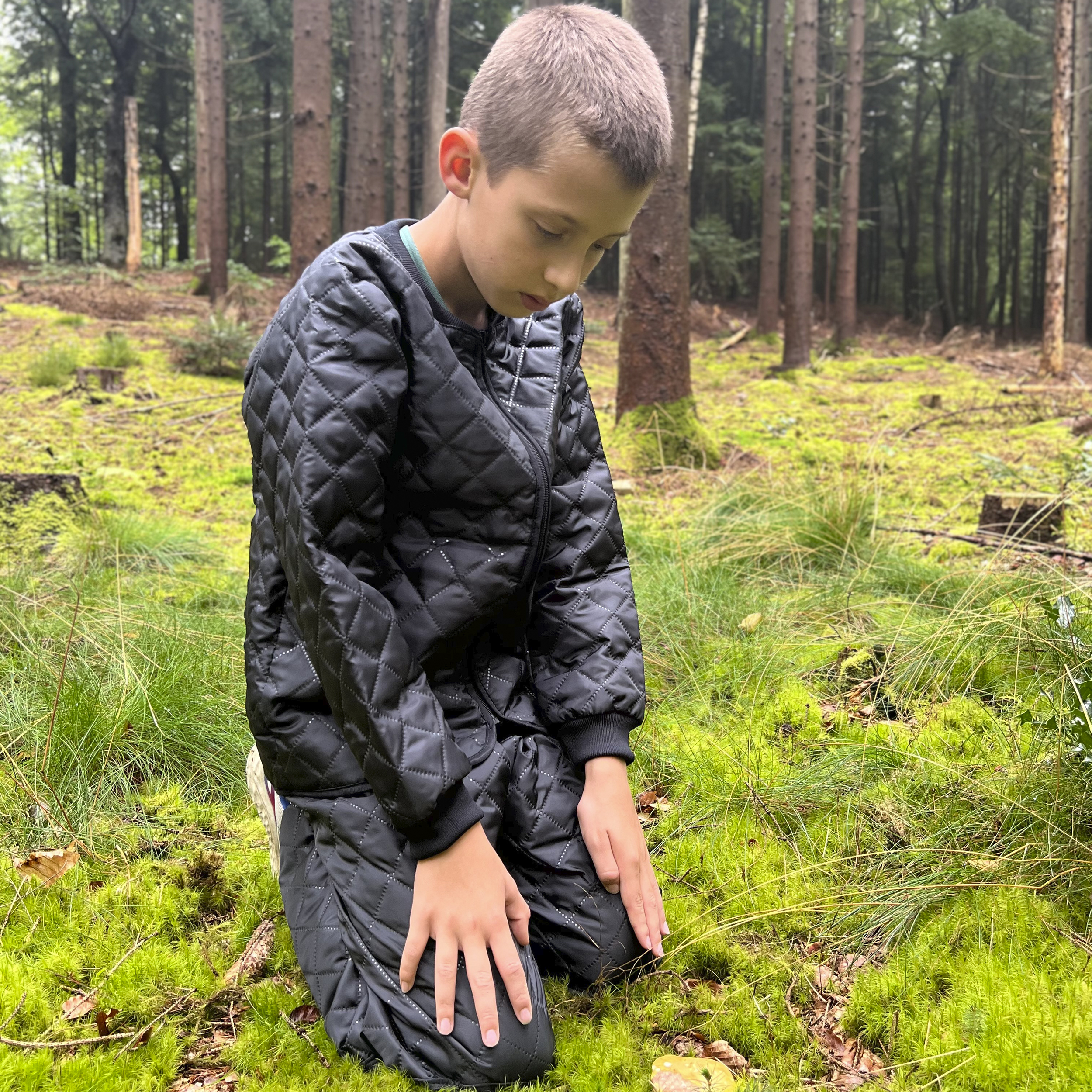 Termobukser med PU Børn - Billede 3
